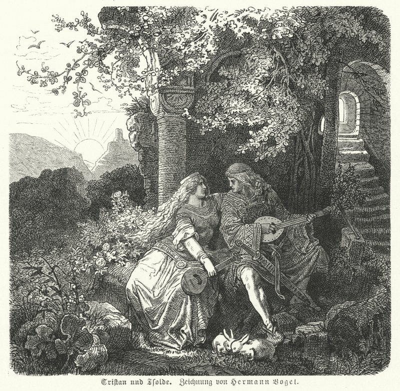 Tristán e Isolda de Hermann Vogel