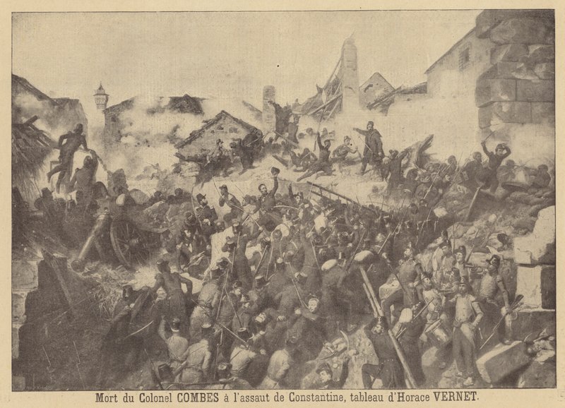 La captura de Constantina, 1837 de Emile Jean Horace Vernet