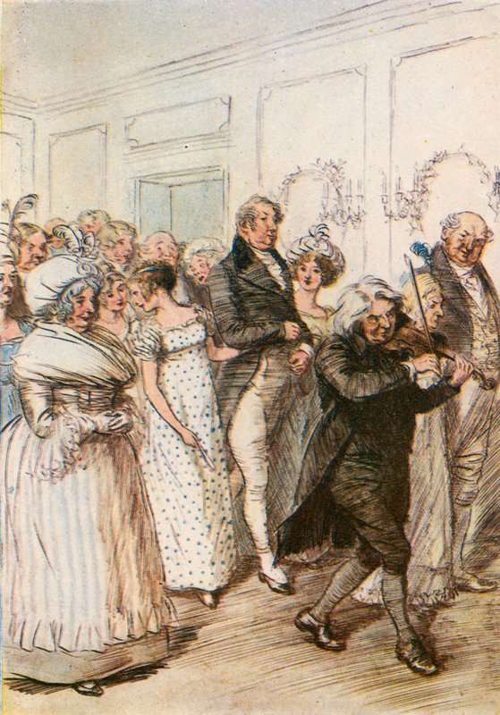 La alegre procesión de Hugh Thomson