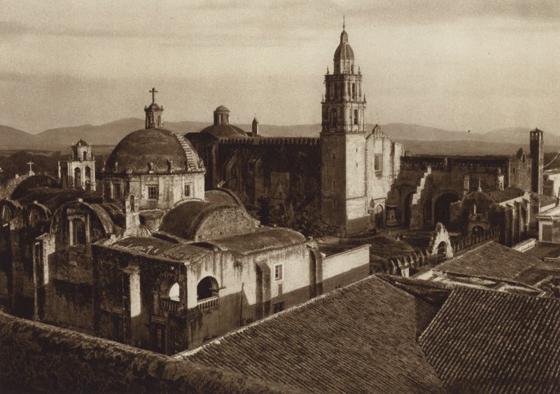 Mexico: Cuernavaca (b/w photo) de Hugo Brehme