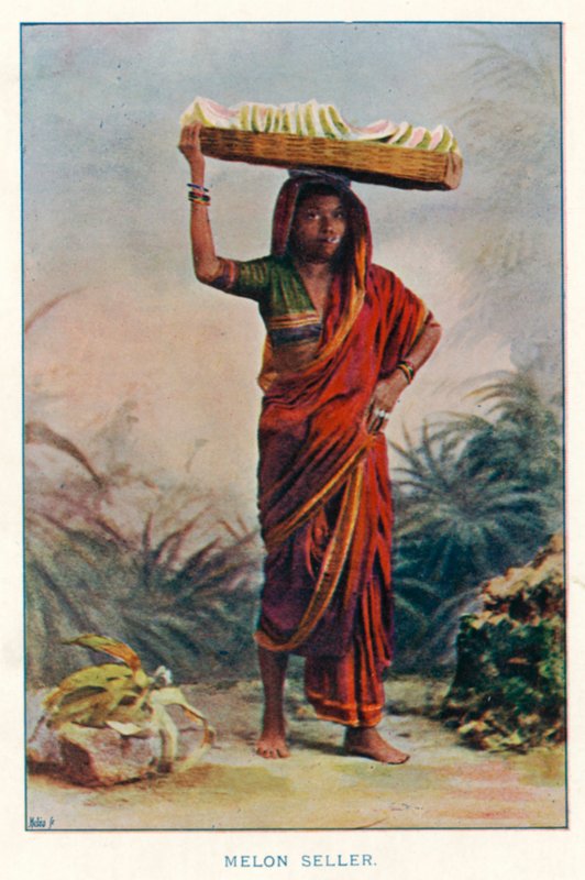Nativos Indios: Vendedor de Melones de Indian photographer