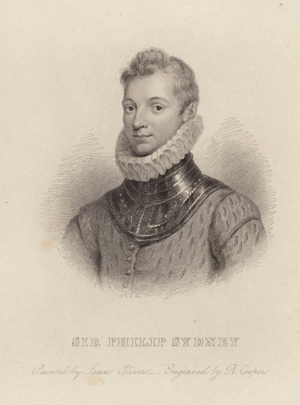 Sir Philip Sidney de Isaac Oliver