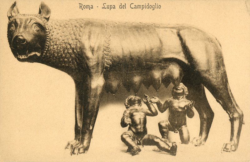 Roma, lobo del Campidoglio de Italian Photographer