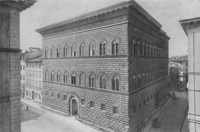 Florencia, Palazzo Strozzi de Italian Photographer