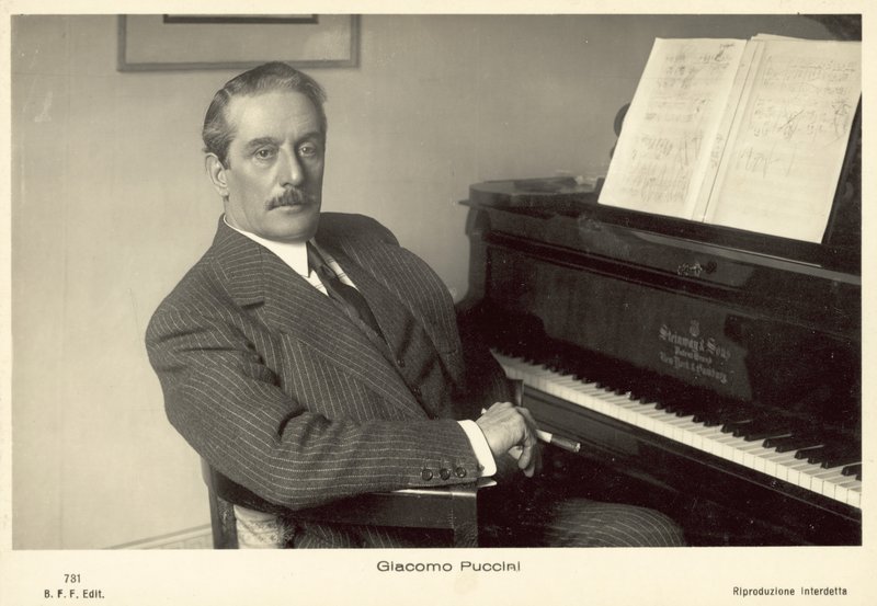 Giacomo Puccini de Italian Photographer