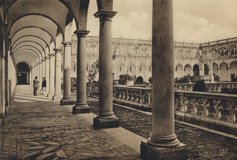 Nápoles: Chiostro Di S Martino de Italian Photographer