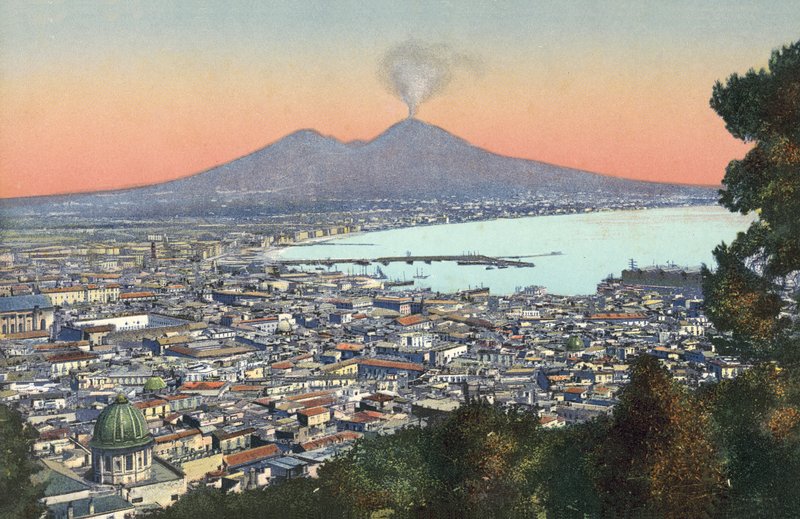 Nápoles, Italia, Vesubio de Italian Photographer
