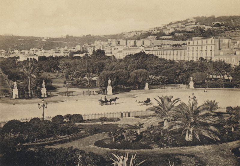 Nápoles: Villa Nazionale de Italian Photographer