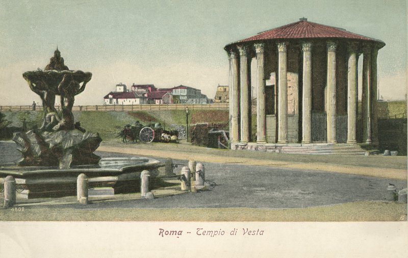 Roma, Italia, Templo de Vesta de Italian Photographer