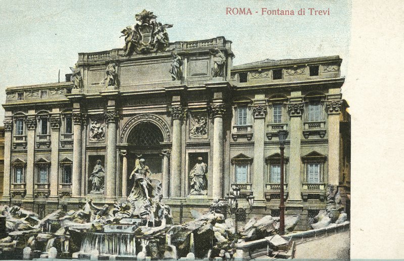 Roma, Italia, Fuente de Trevi de Italian Photographer