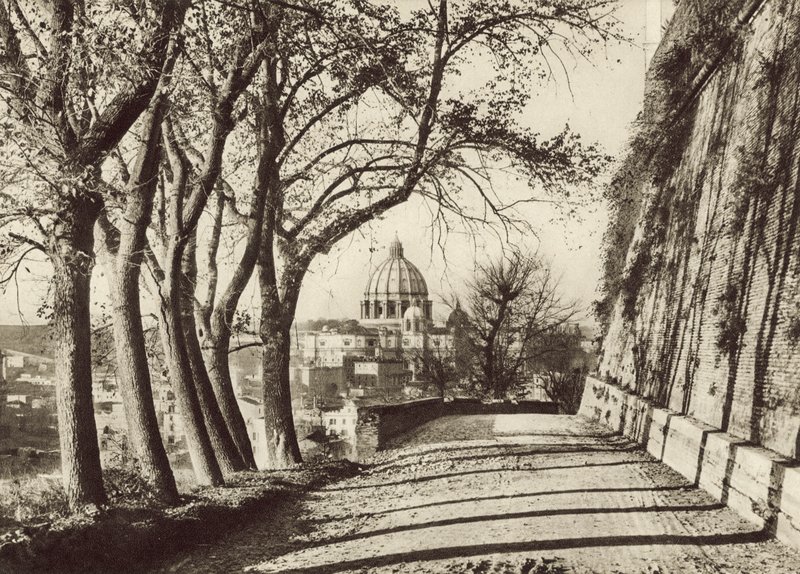 San Pedro visto desde el Janículo de Italian Photographer