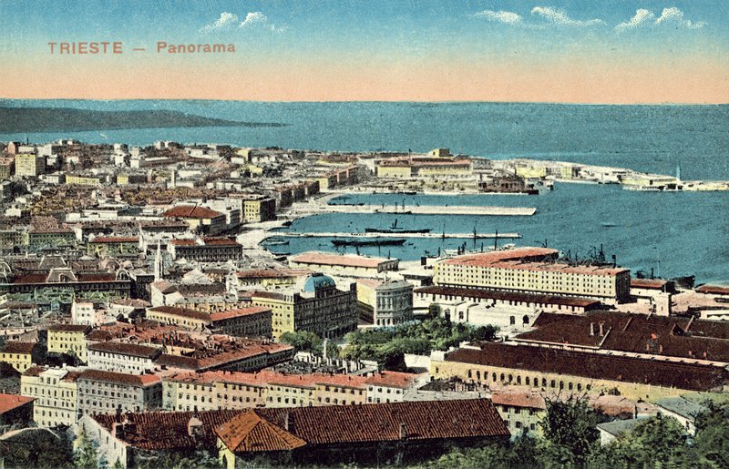 Trieste, Italia, Panorama de Italian Photographer