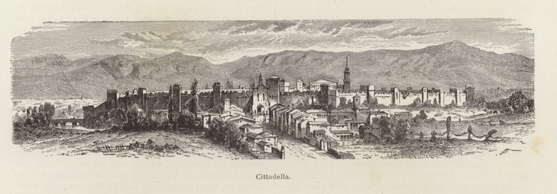 Cittadella en Italia de Italian School