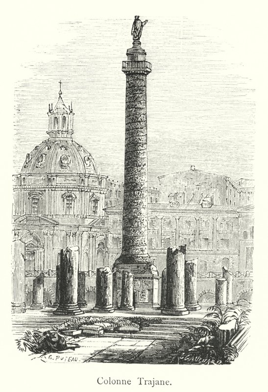 Columna Trajana de Italian School