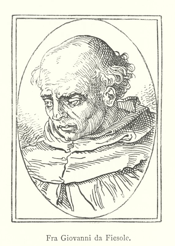 Fra Giovanni da Fiesole (grabado) de Italian School