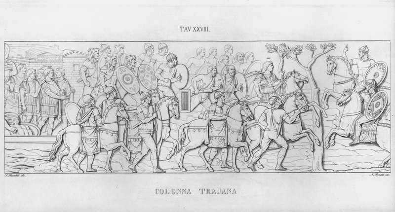 La Columna Trajana de Italian School