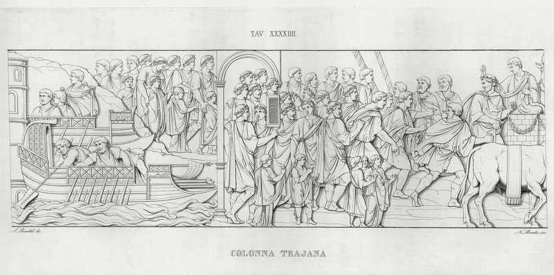 La Columna Trajana de Italian School