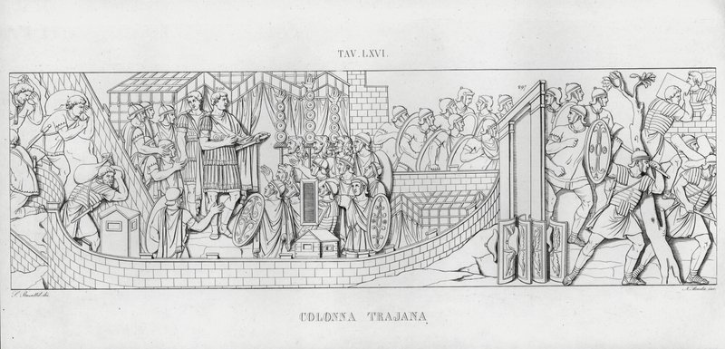 La Columna Trajana de Italian School