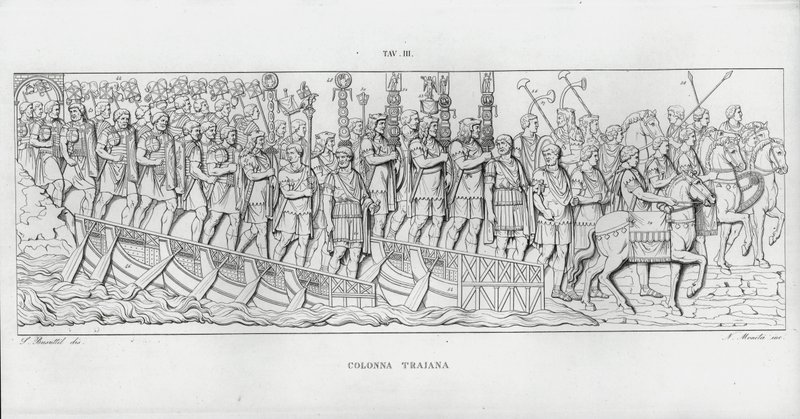 La Columna Trajana de Italian School