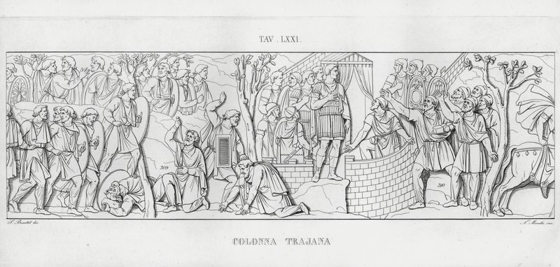 La Columna Trajana de Italian School