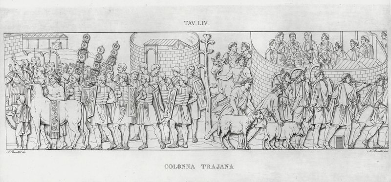 La Columna Trajana de Italian School