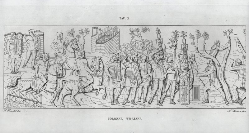 La Columna Trajana de Italian School