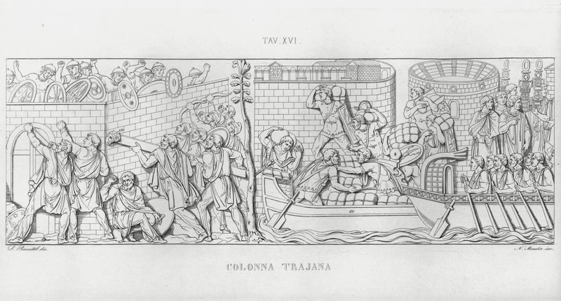 La Columna Trajana de Italian School