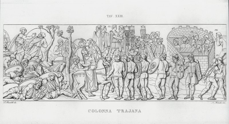 La Columna Trajana de Italian School