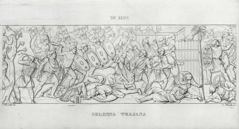 La Columna Trajana de Italian School