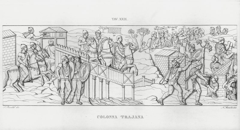 La Columna Trajana de Italian School