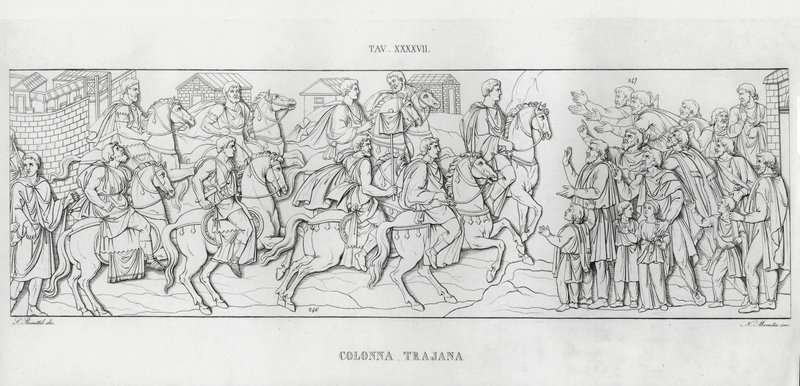 La Columna Trajana de Italian School