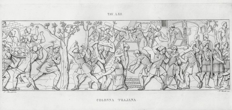 La Columna Trajana de Italian School