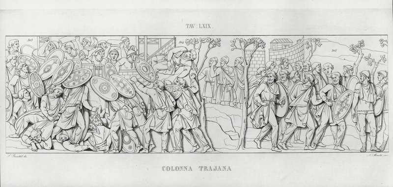La Columna Trajana de Italian School