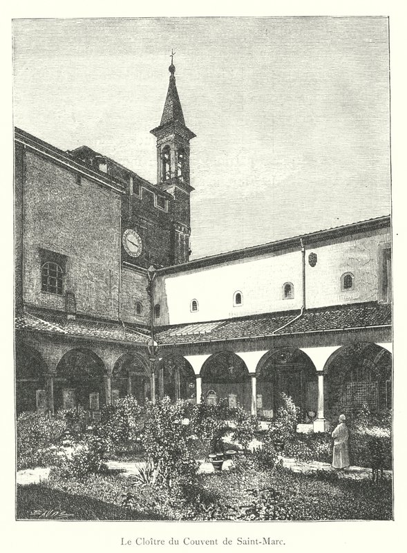 El claustro del convento de San Marcos de Italian School