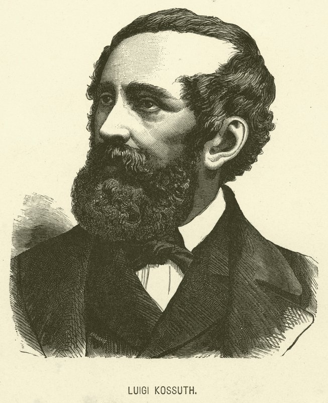 Luigi Kossuth de Italian School