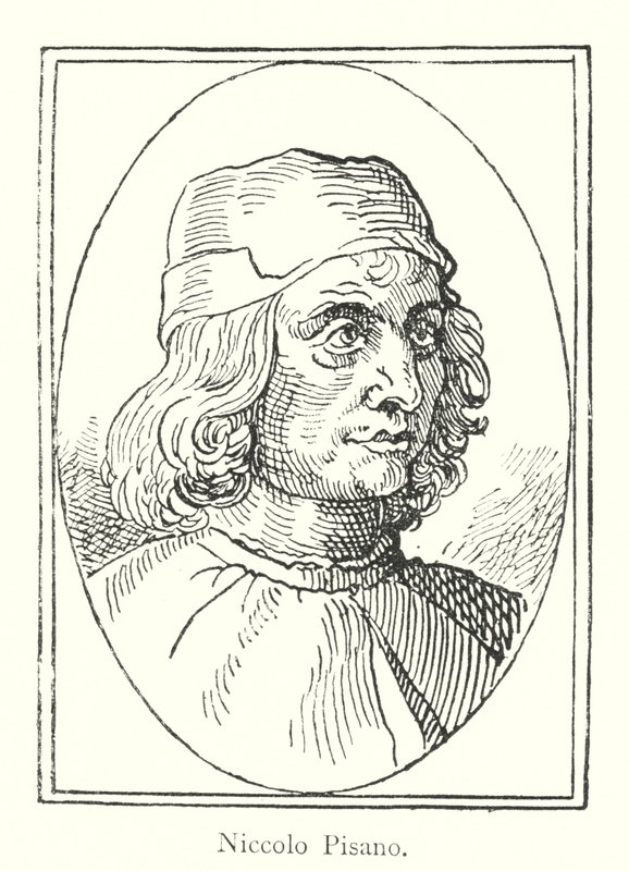 Niccolo Pisano (grabado) de Italian School