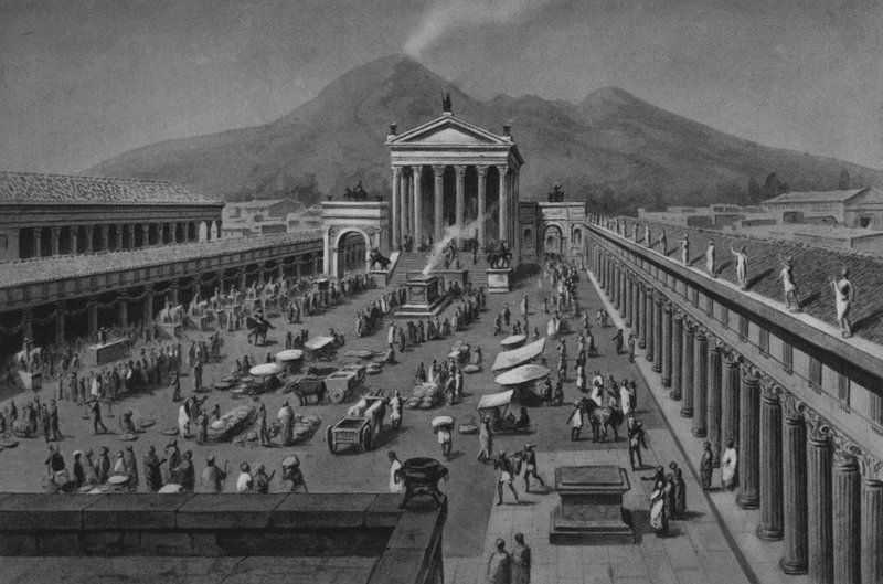Pompeya: Foro Civil de Italian School