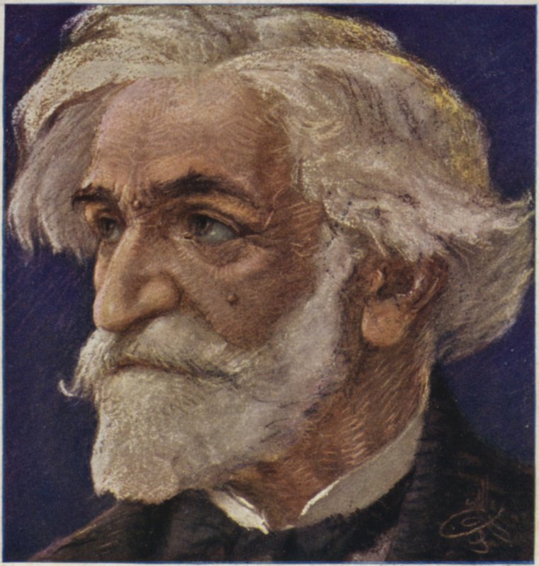 Retrato de Giuseppe Verdi de Italian School