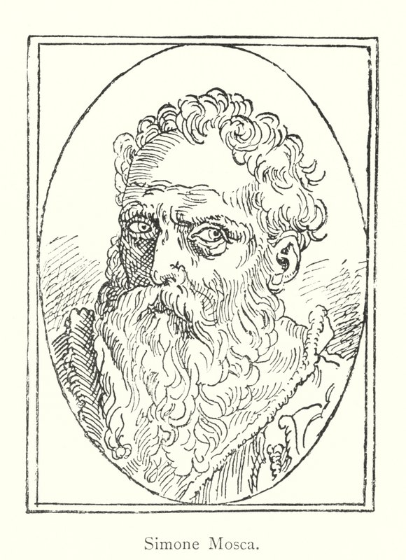 Simone Mosca (grabado) de Italian School
