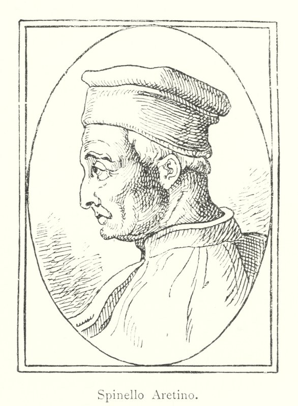 Spinello Aretino (grabado) de Italian School