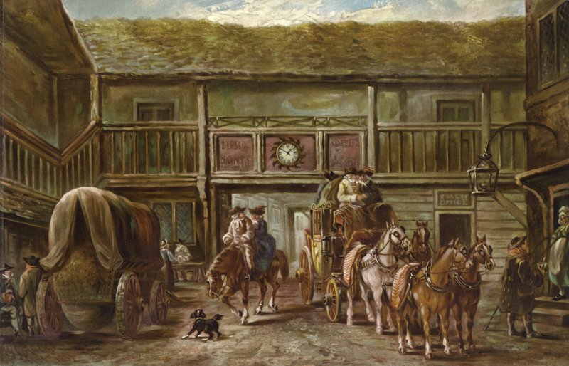 Catherine Wheel, Southwark, Londres de J.C. Maggs
