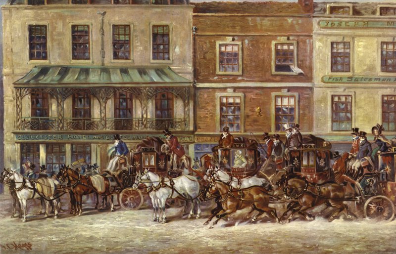 Gloucester Coffee House, Piccadilly de J.C. Maggs