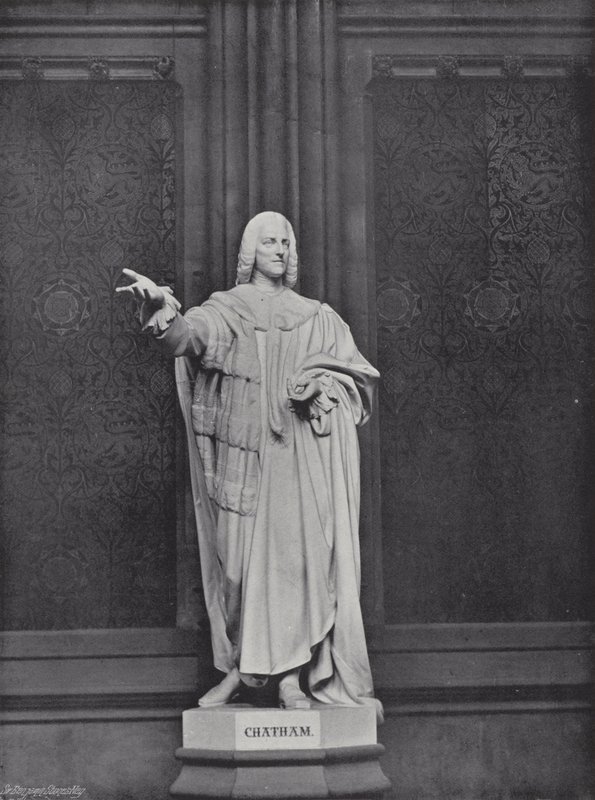 Estatua de Chatham de J. Benjamin Stone