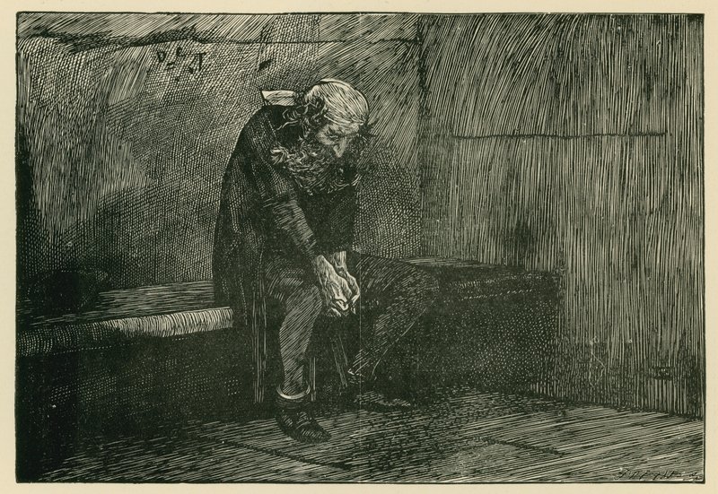 Fagin en la celda de los condenados de J Mahoney