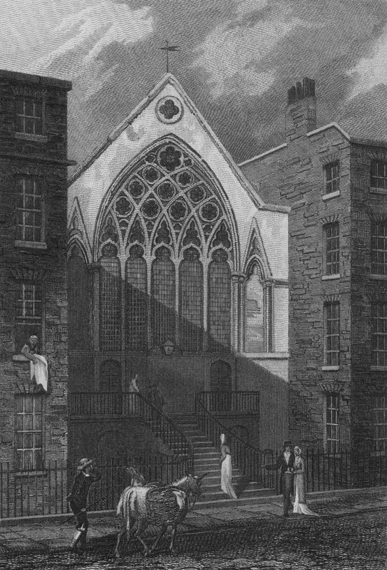 Capilla, Ely Place de John Preston Neale