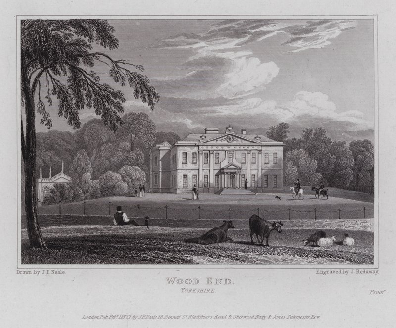 Wood End, Yorkshire de John Preston Neale