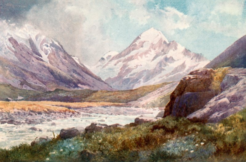 Monte Cook, Nueva Zelanda de J. Williamson