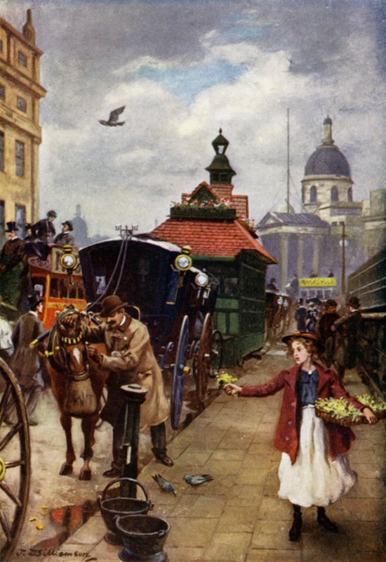 El cochero y su caballo de J. Williamson