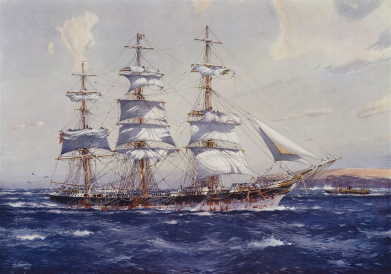 Barco de vela Antiope de Jack after Spurling
