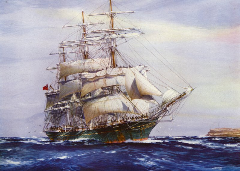 Barcos Clipper: Aristides de Jack (after) Spurling